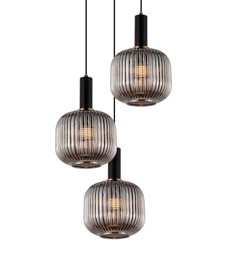 Люстра LDP 1217-3 GY+BK