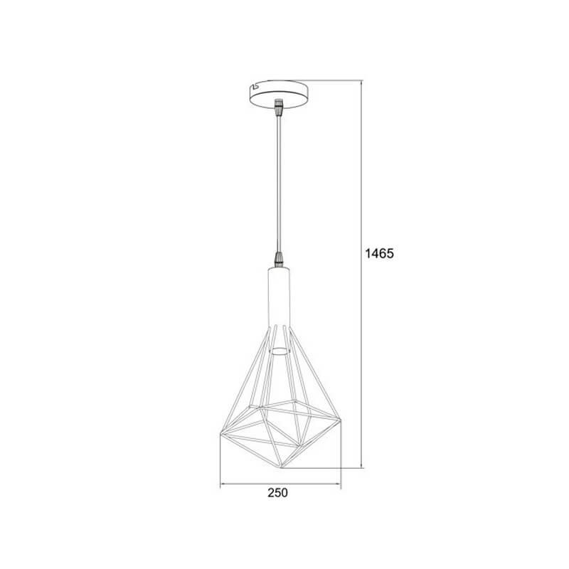 Подвесной светильник HP1776-BL