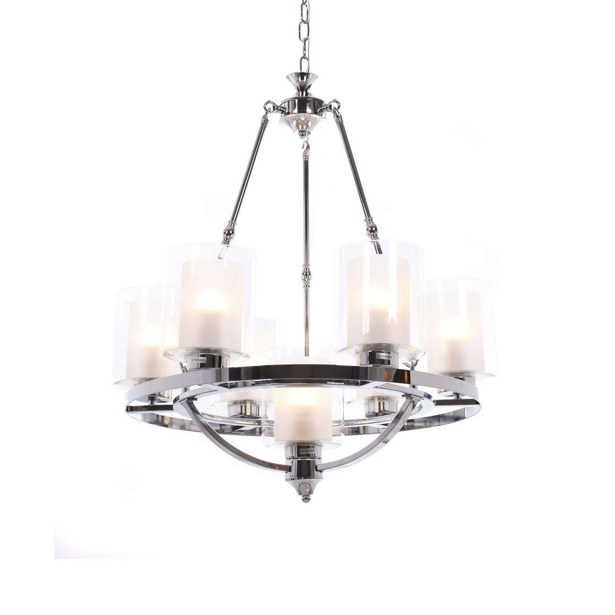Люстра LDP 1220-7 CHR+WT