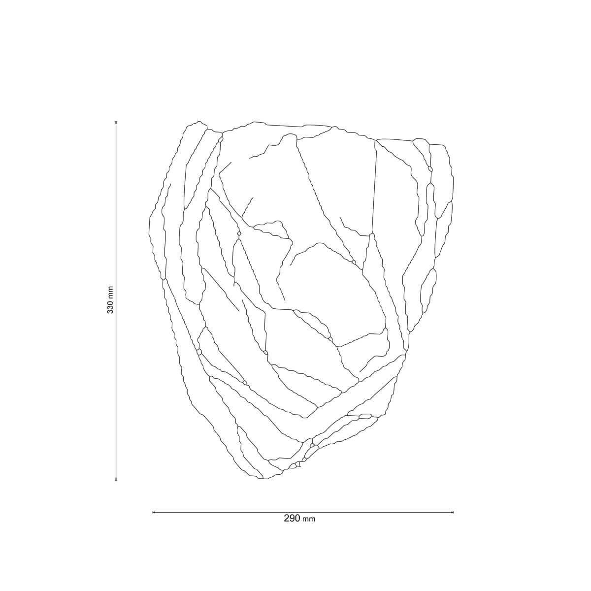 Бра Pietra Isola W127.1