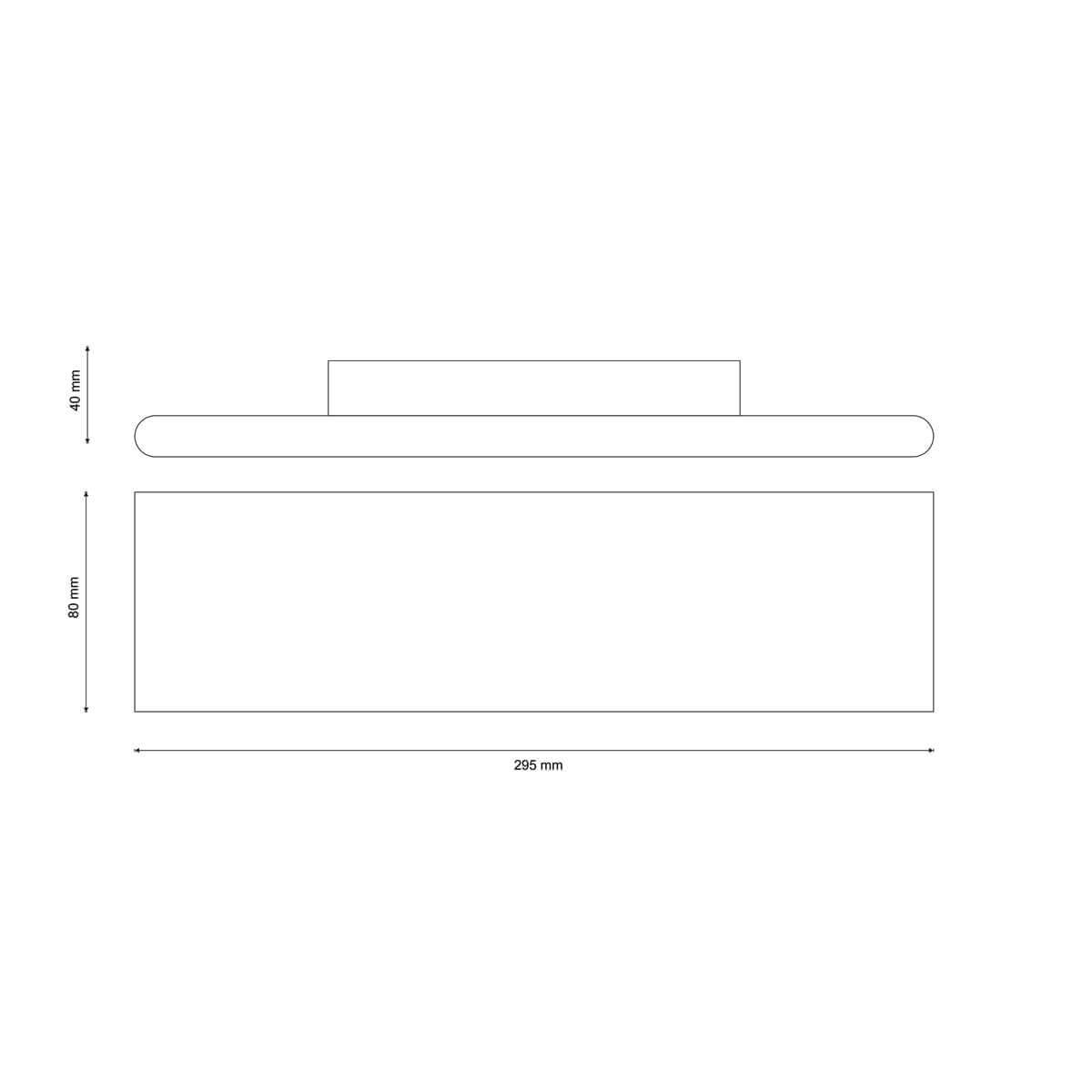 Бра Aero W206 Bianco LED