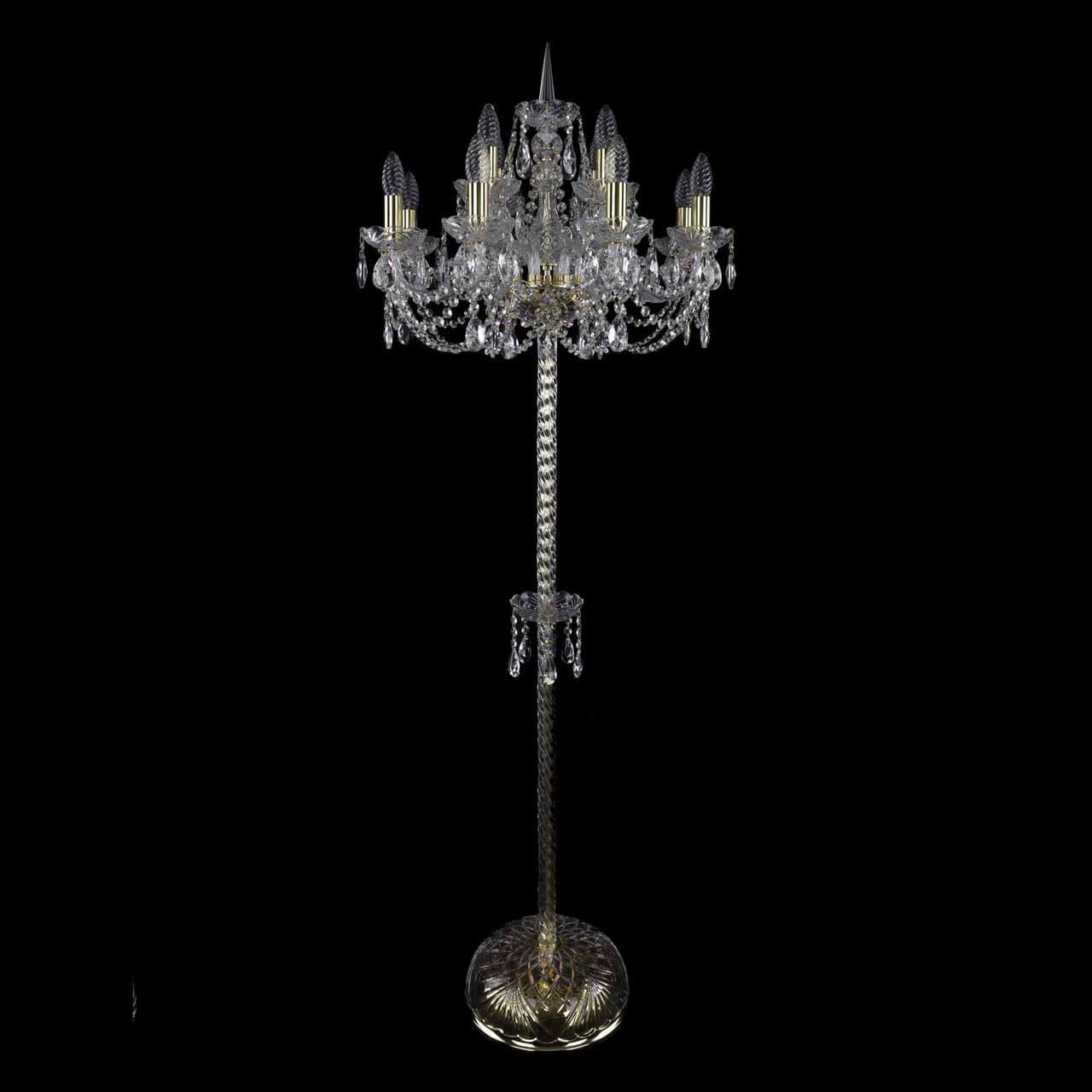 Торшер 1406T2/8+4/195-165 G
