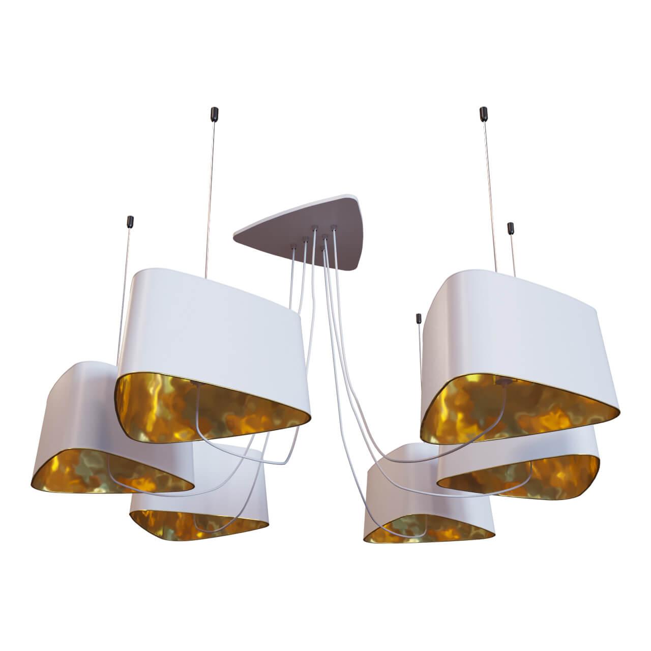 Люстра Loft1163-6WH