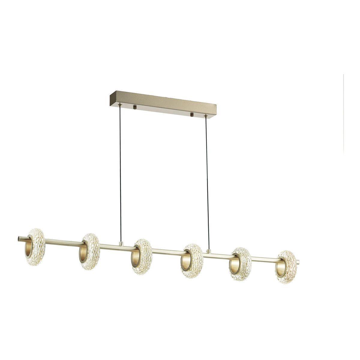 Люстра 10252/6LED Gold