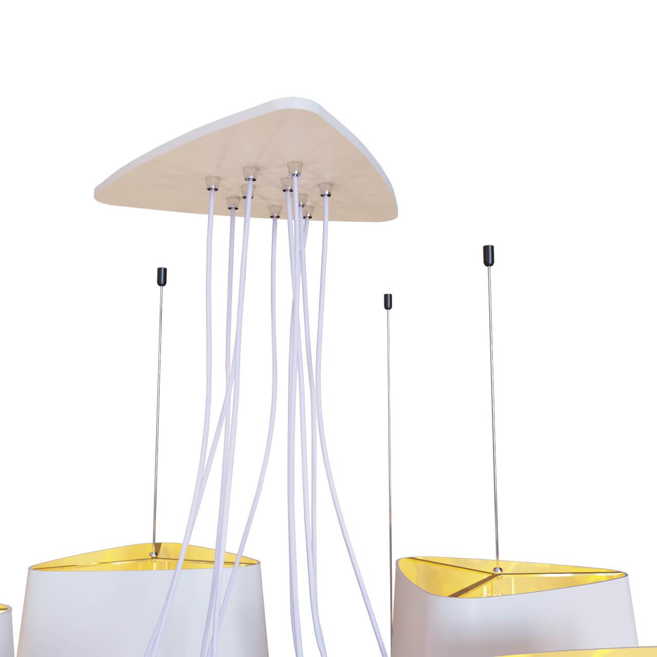 Люстра Loft1163-10WH