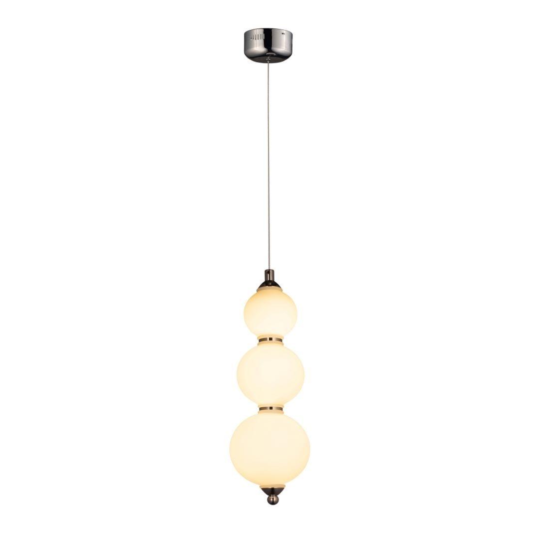 Подвесной светильник LDP 6834-1 WT+CHR
