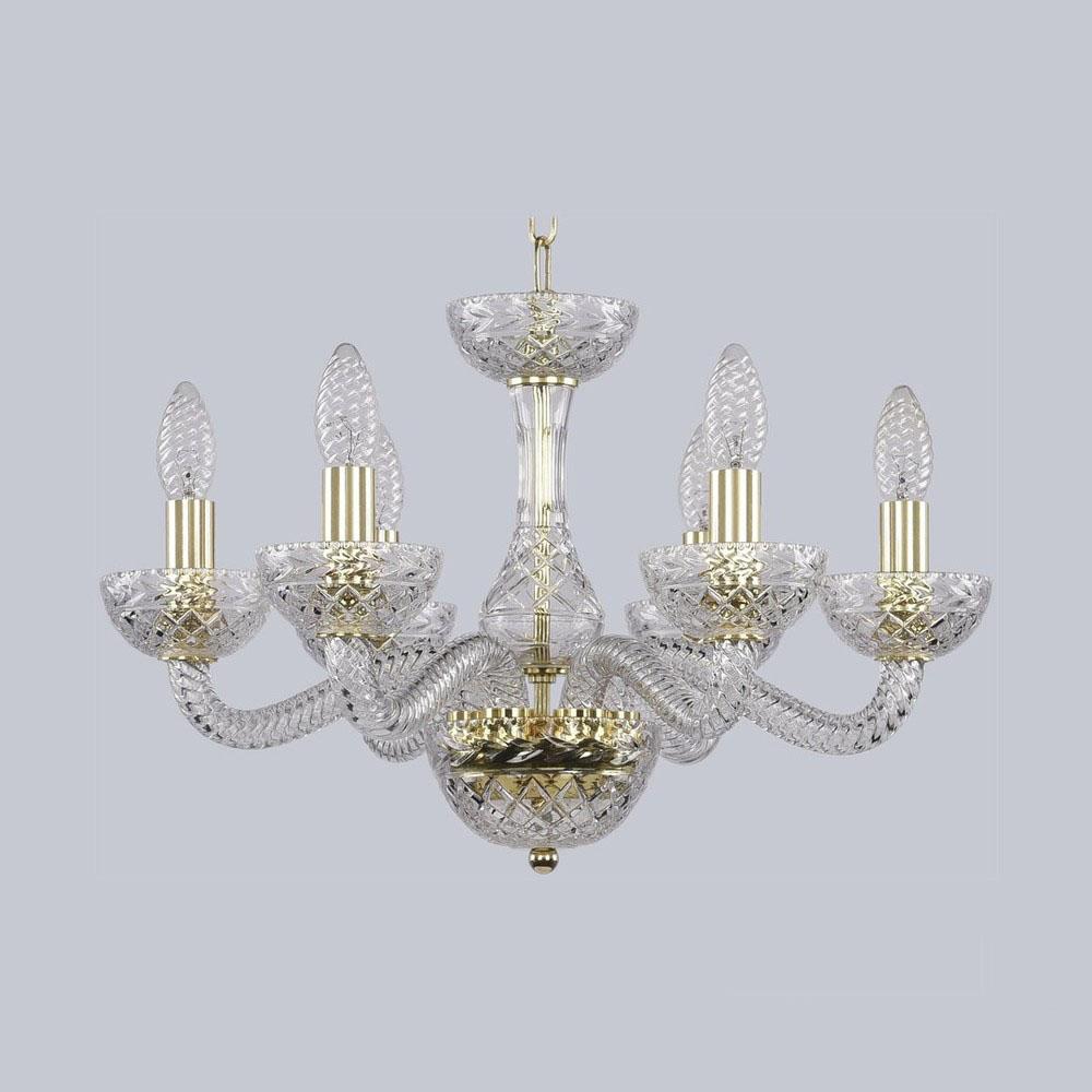 Люстра 1311/6/165 G Cl/Clear/M-1F