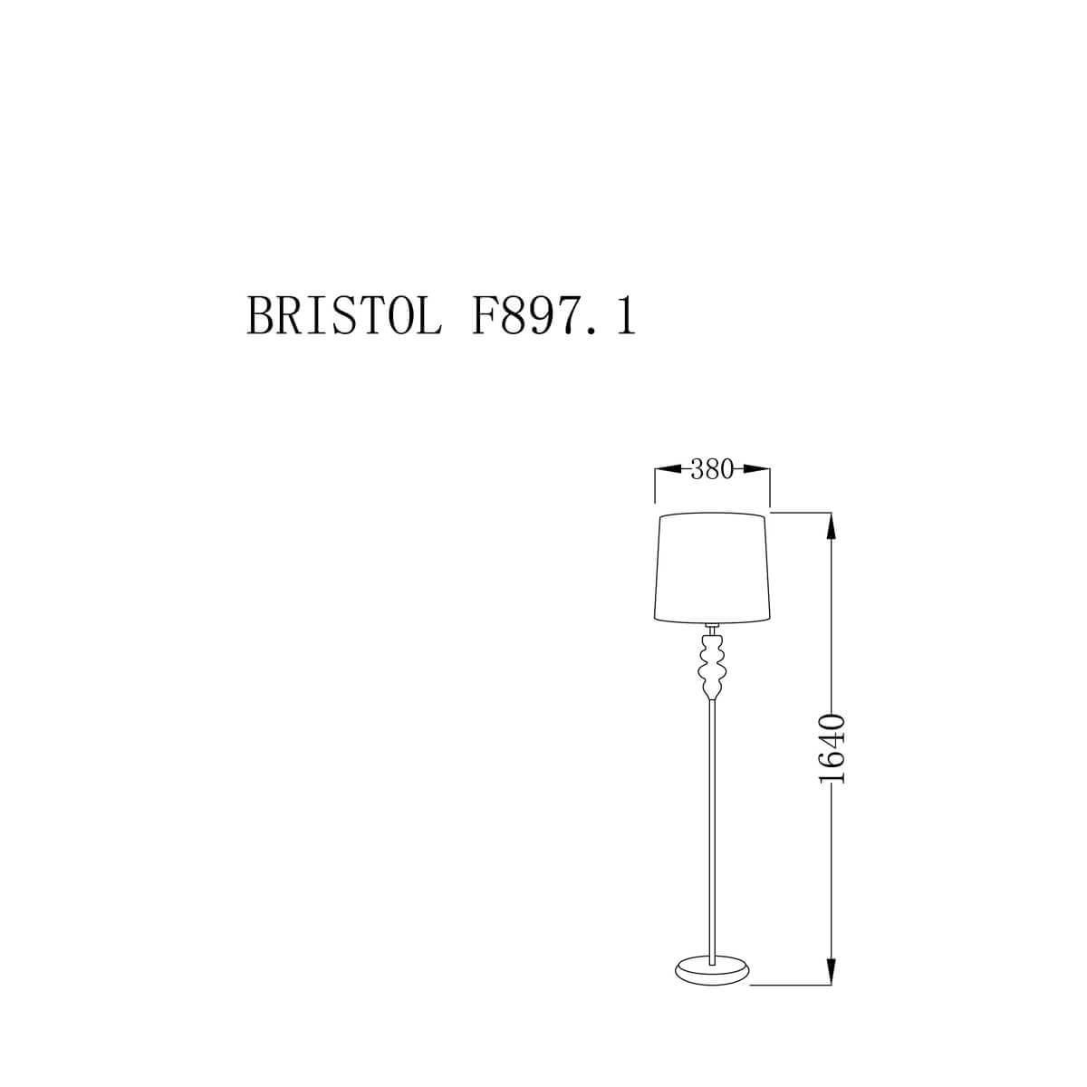 Торшер Bristol F897.1