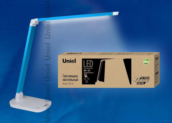 Настольная лампа TLD-521 Blue/LED/800Lm/5000K/Dimmer