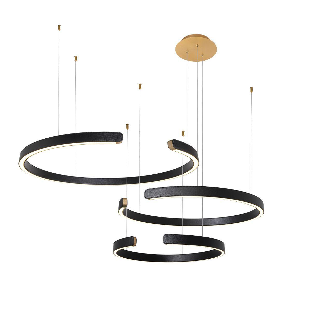 Подвесной светильник 10025/3 Black