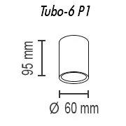 Потолочный светильник Tubo6 P1 22