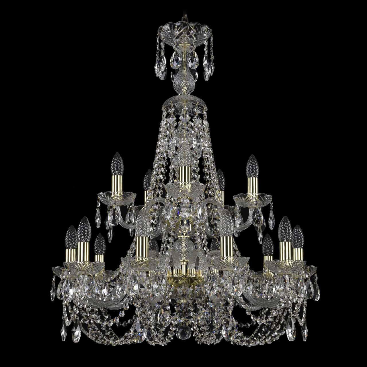 Люстра 1406/10+5/240/XL-85/2d G