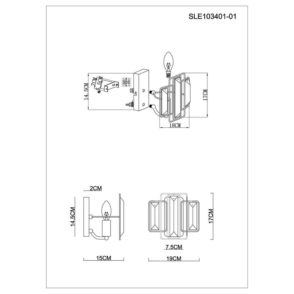 Бра SLE103401-01
