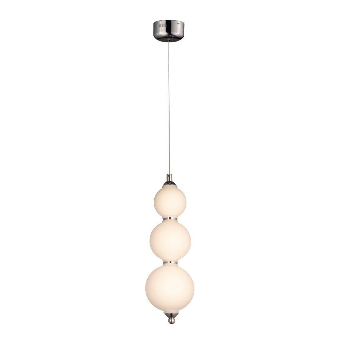 Подвесной светильник LDP 6834-1 WT+CHR