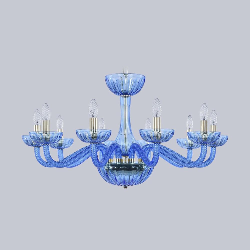 Люстра 1311/10/300 G Aq/Aquamarine/M-1H