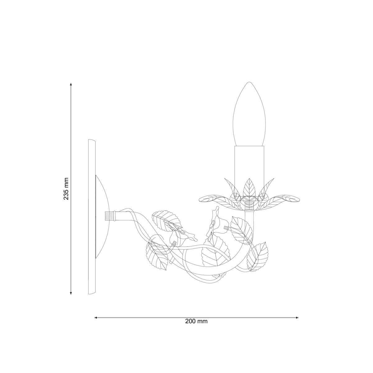 Бра Fiori Di Rose W185.2