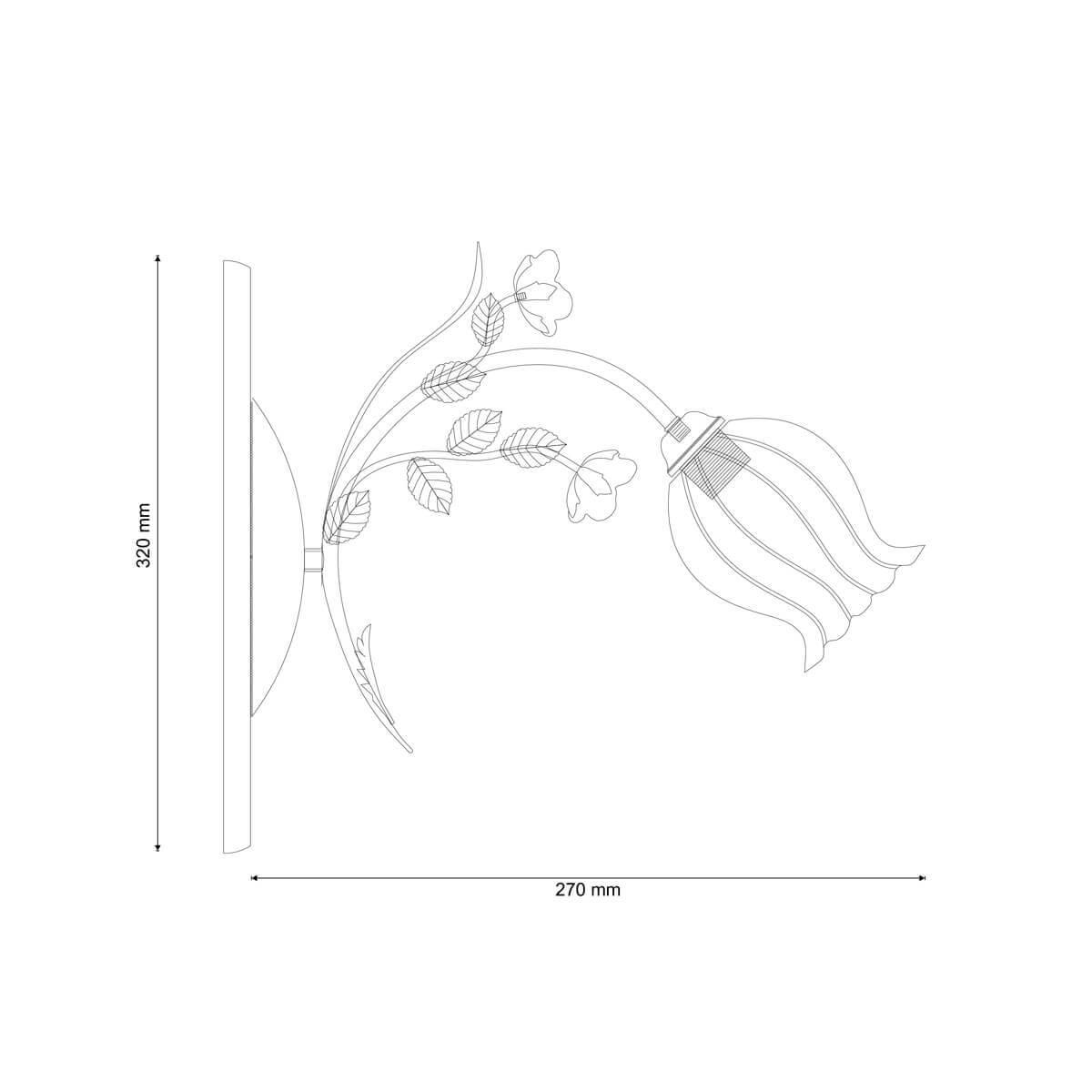 Бра Fiori Di Rose W106.1