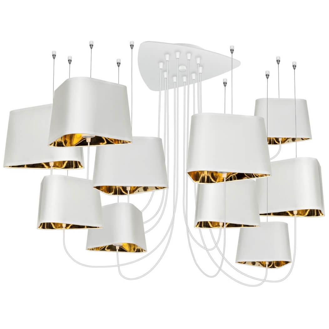 Люстра Loft1167-10WH