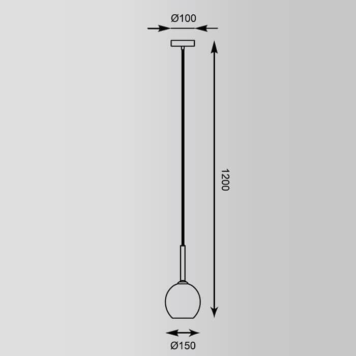 Подвесной светильник MD1629-1(white)