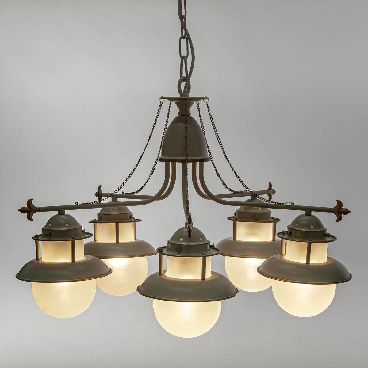 Люстра L.9201-5CREAM/G