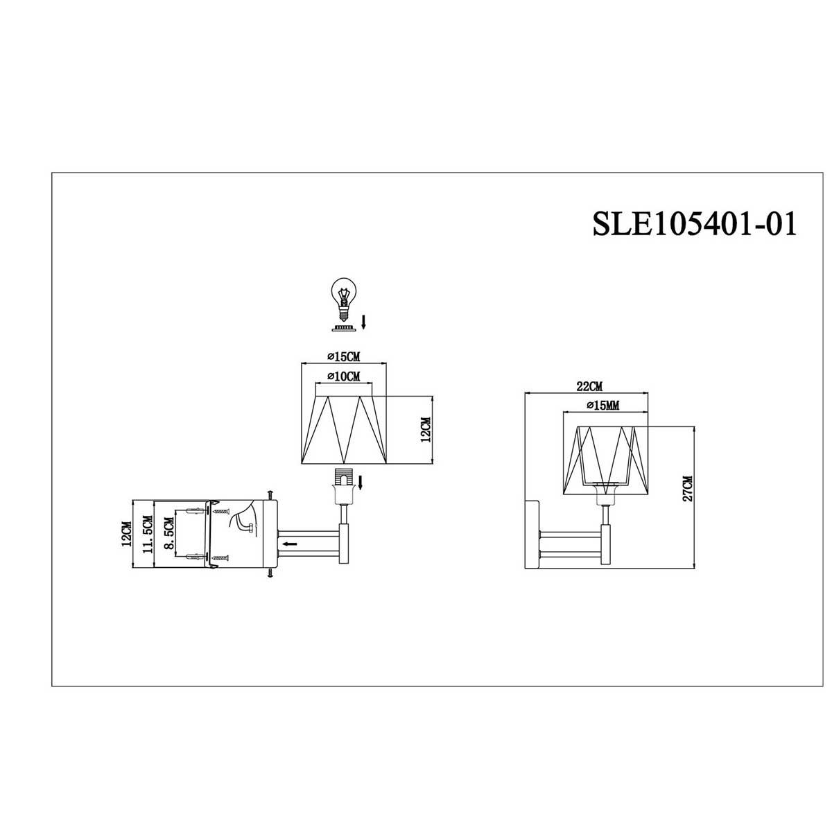 Бра SLE105401-01