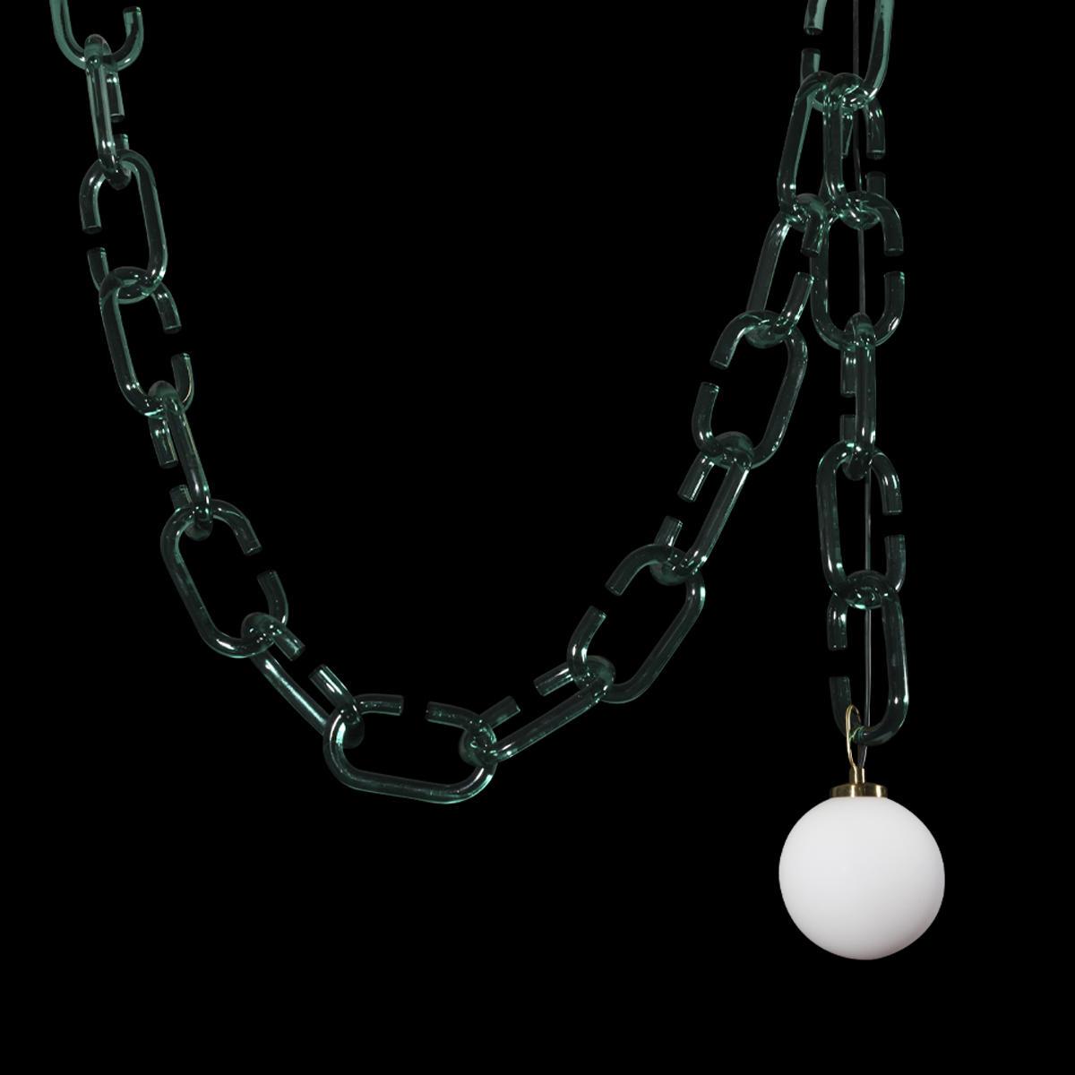 Подвесной светильник 10128C Green