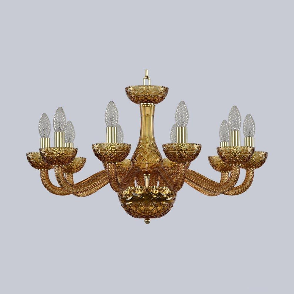 Люстра 1311/10/240 G Am/Amber/M-1F