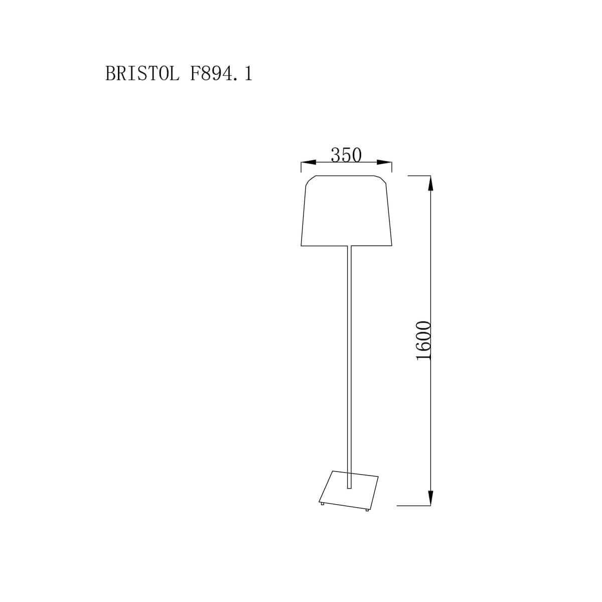 Торшер Bristol F894.1
