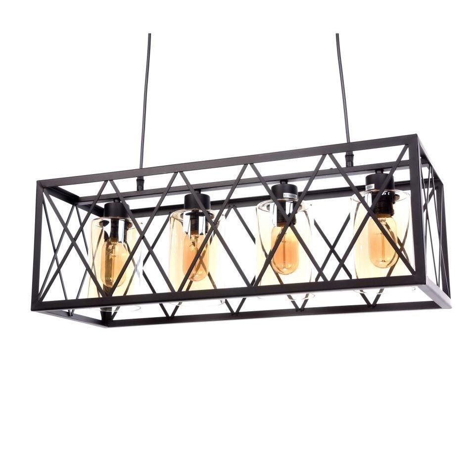 Люстра LDP 11535-4 BK