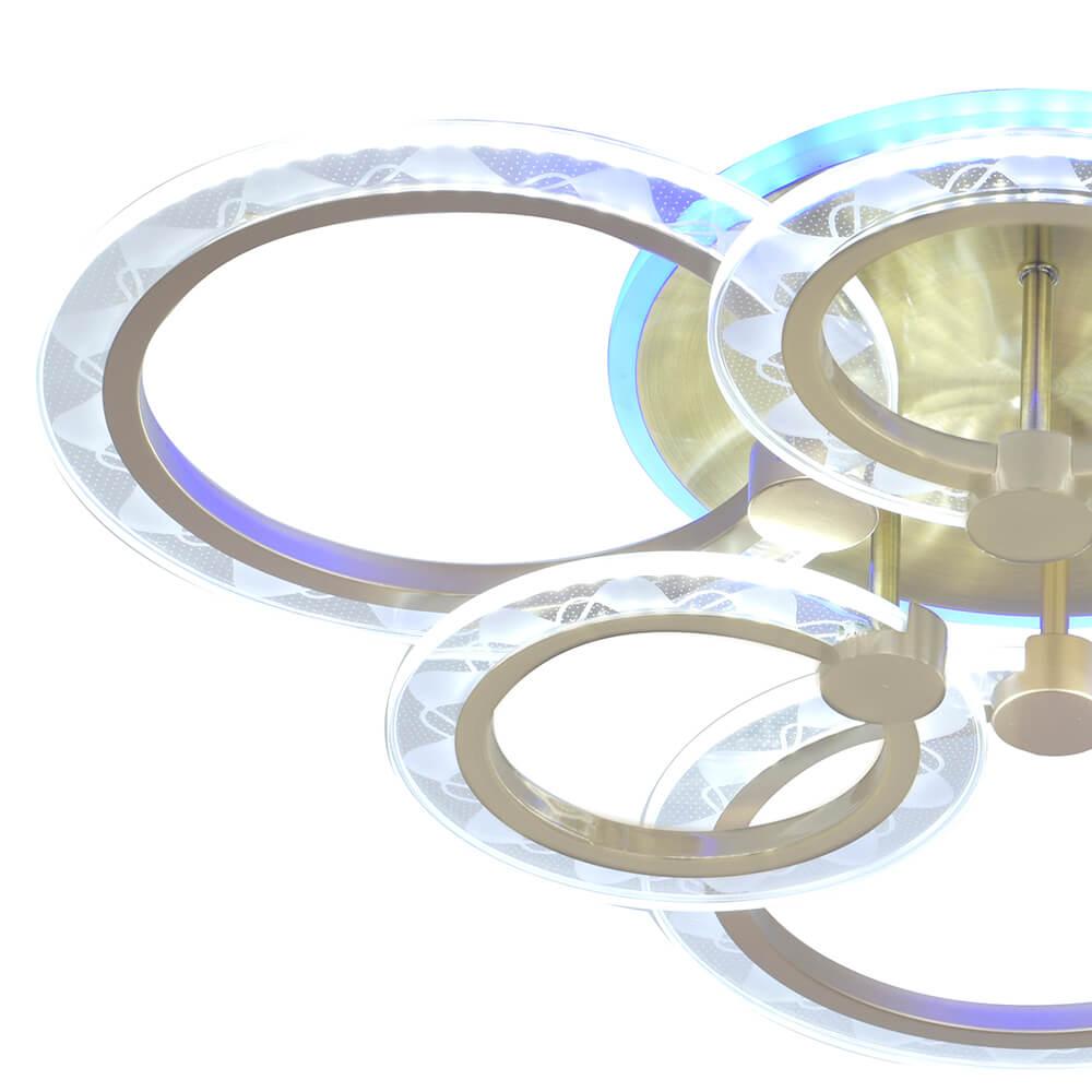 Люстра SF7054/7C-SGD-RGB