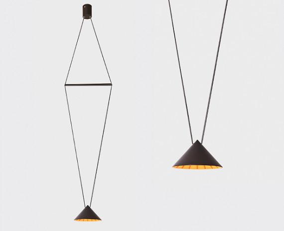 Подвесной светильник IT03-1430 black/orange