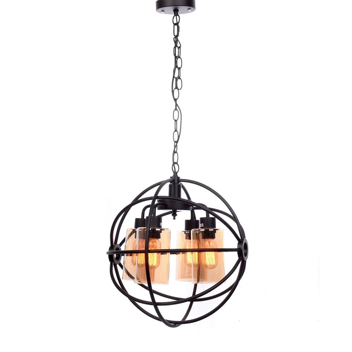 Люстра LDP 11509-4 BK