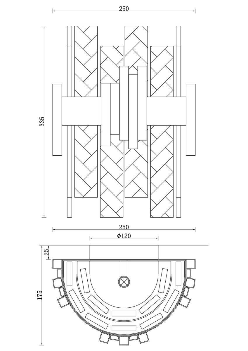 Подвесной светильник V9011-2W