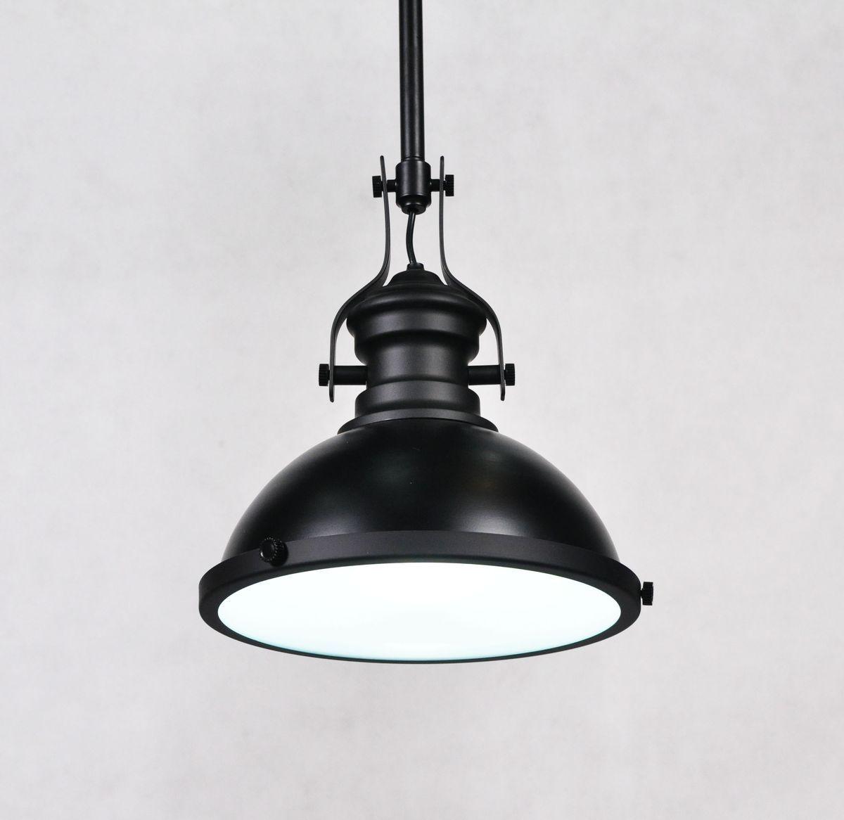 Подвесной светильник LDP 6863-1 BK+WT