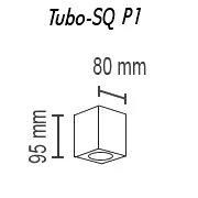 Потолочный светильник Tubo8 SQ P1 31