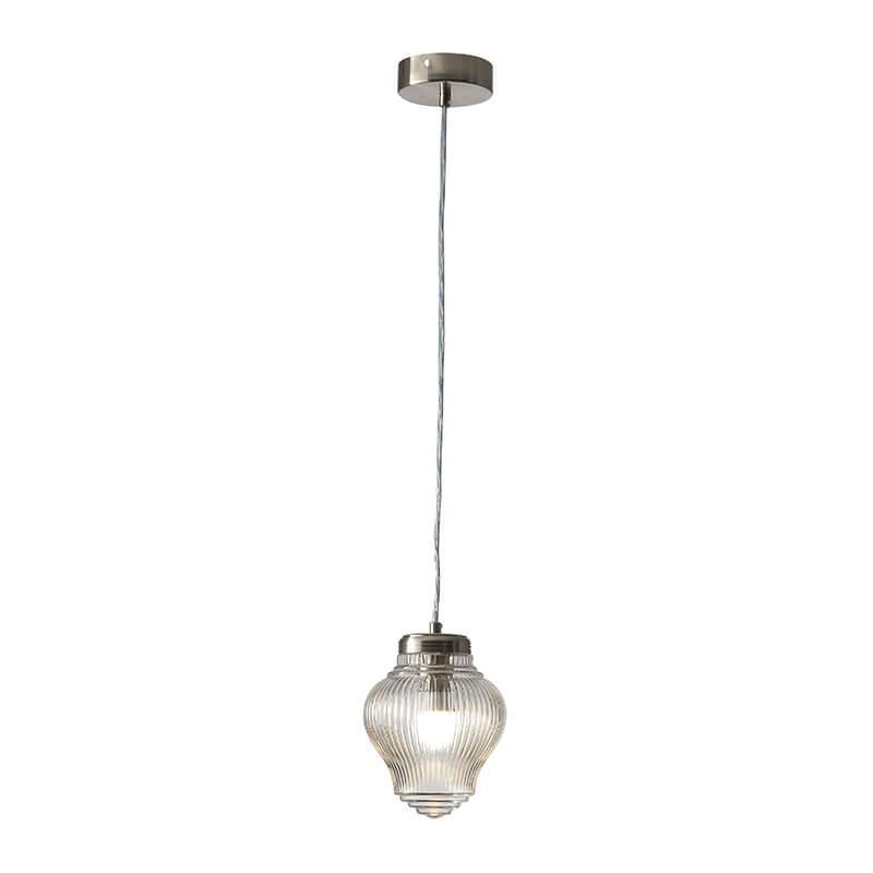 Подвесной светильник 6143/S nickel/clear