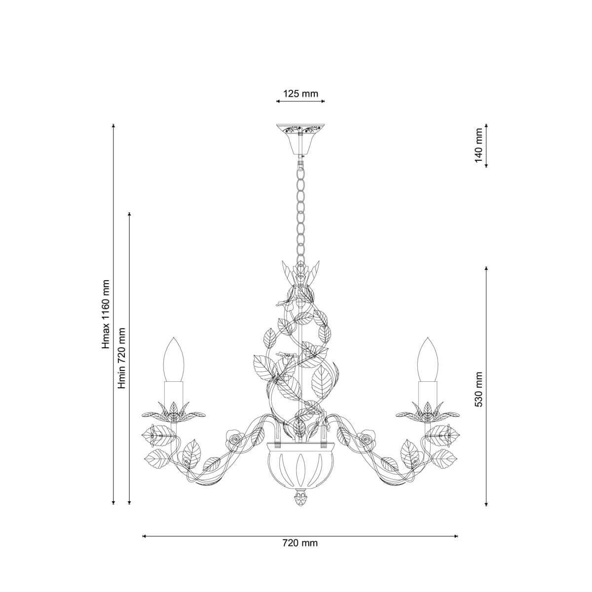 Люстра Fiori Di Rose 185.8