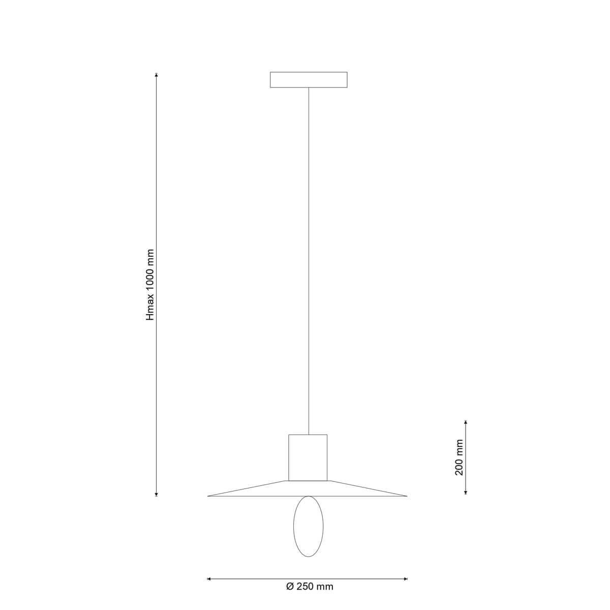 Подвесной светильник Natura 187.1 L special edition