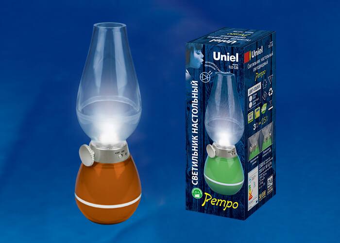 Настольная лампа TLD-538 Brown/LED/80Lm/5500K/Dimmer