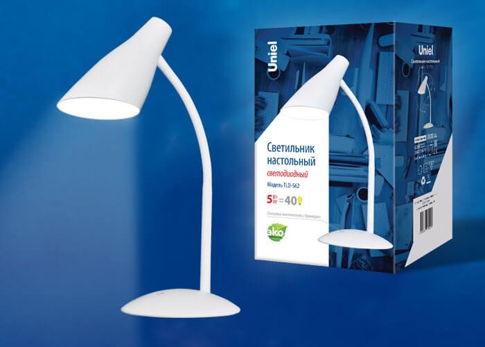 Настольная лампа TLD-562 White/LED/360Lm/4500K/Dimmer