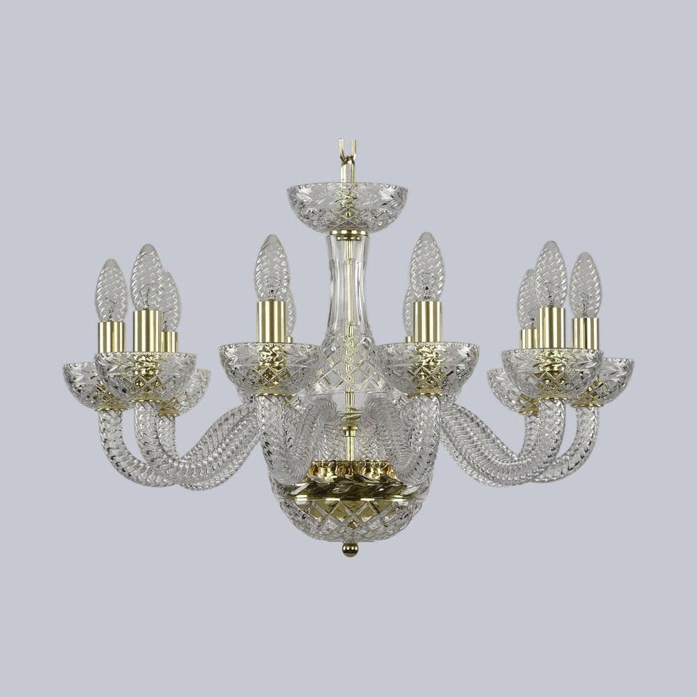 Люстра 1310/10/195 G Cl/Clear/M-1F