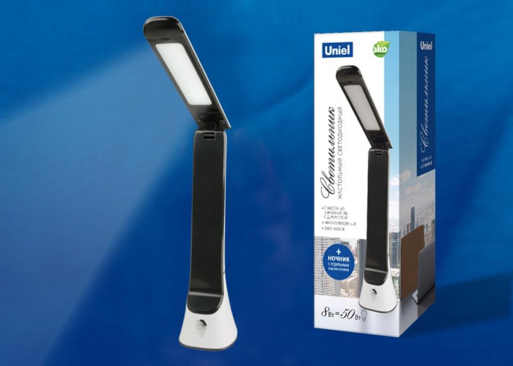 Настольная лампа TLD-564 White-Black/LED/500Lm/3000-6000K/Dimmer/NightLight