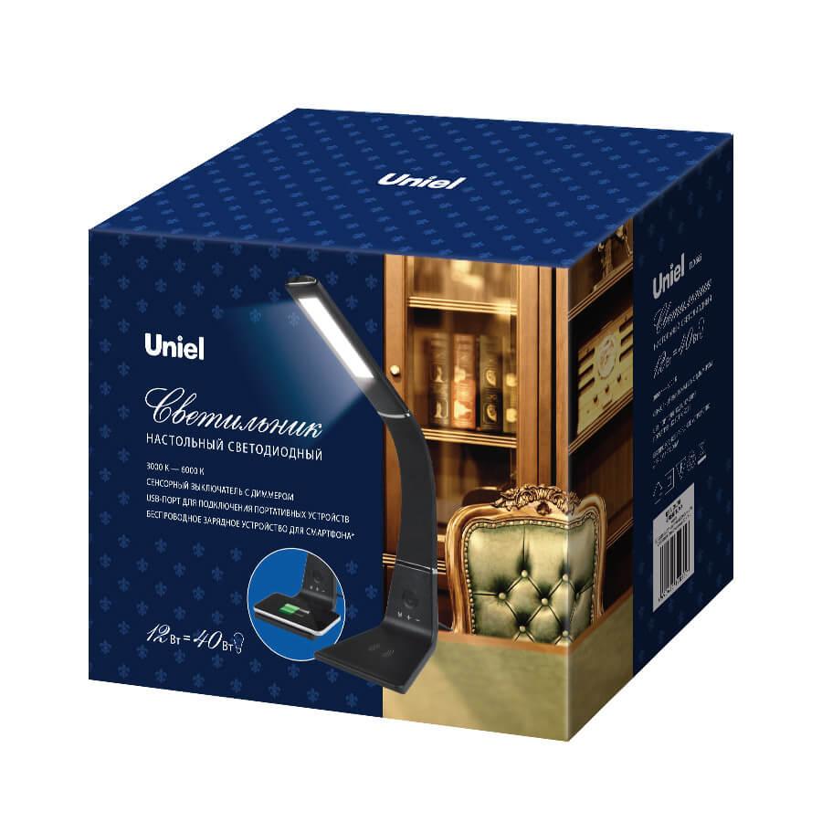 Настольная лампа TLD-565 Black/LED/360Lm/3000-6000K/Dimmer/WR