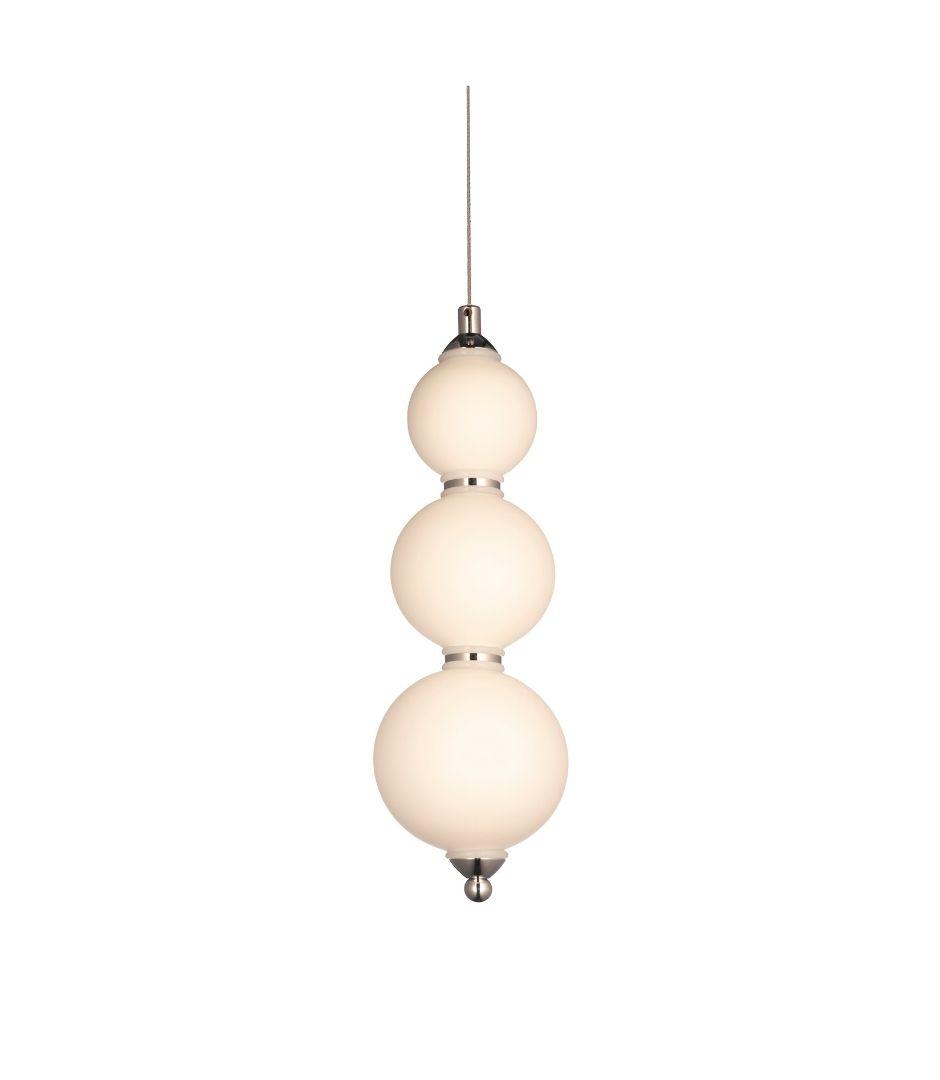 Подвесной светильник LDP 6834-1 WT+CHR