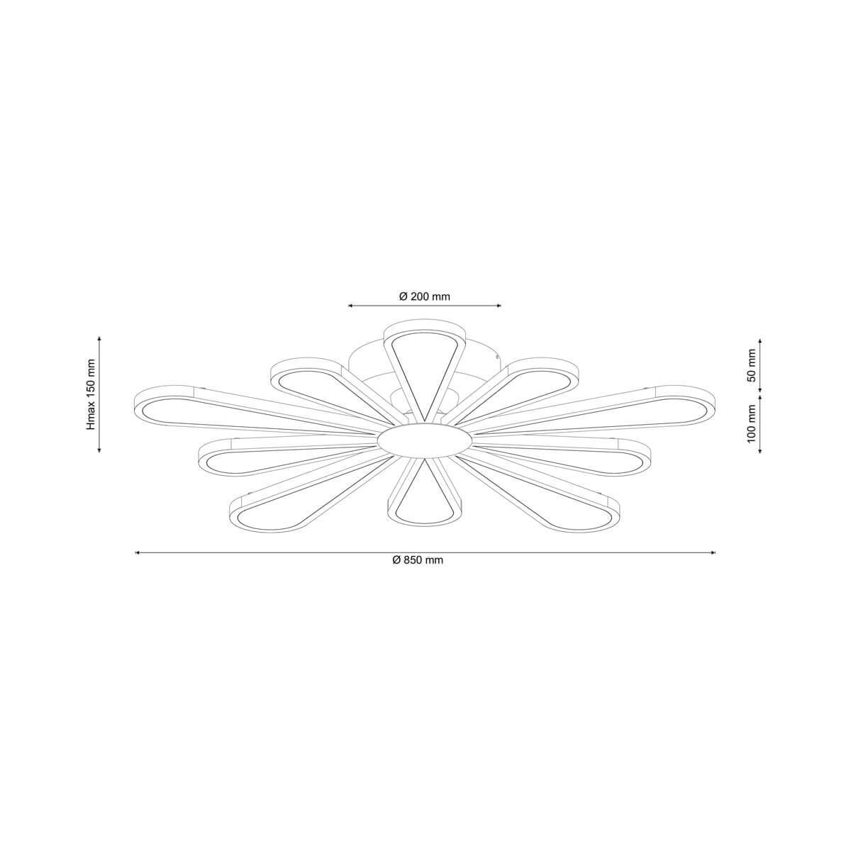 Люстра Miracoli 202.10 LED