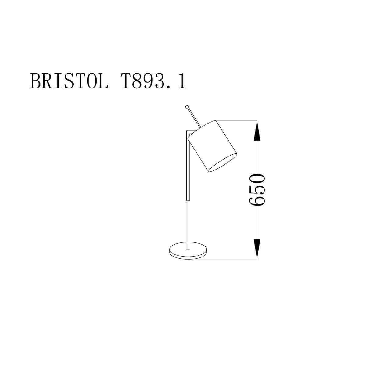 Настольная лампа Bristol T893.1
