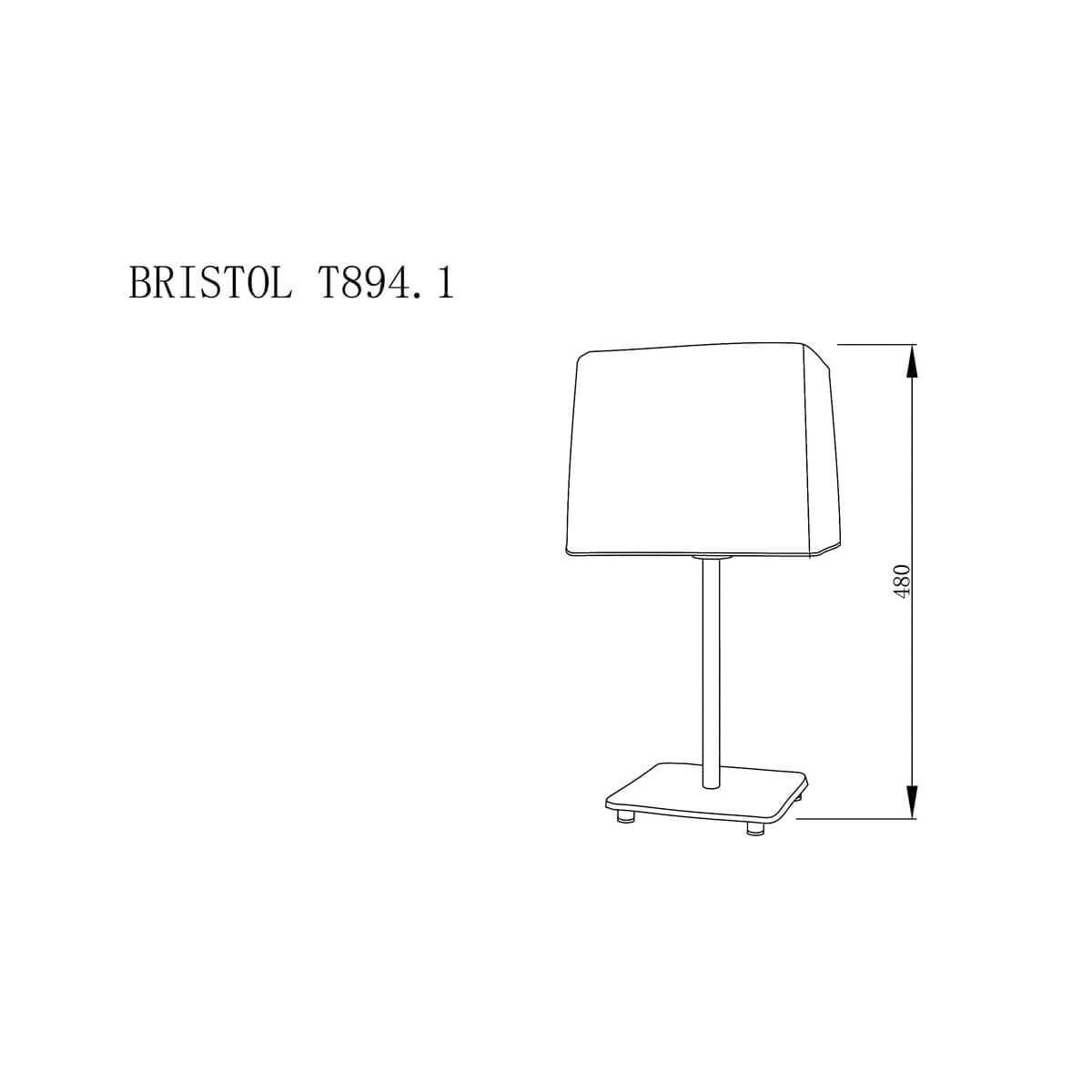 Настольная лампа Bristol T894.1