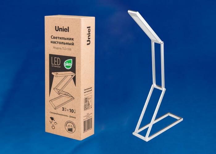 Настольная лампа TLD-556 Silver/LED/105Lm/6500K