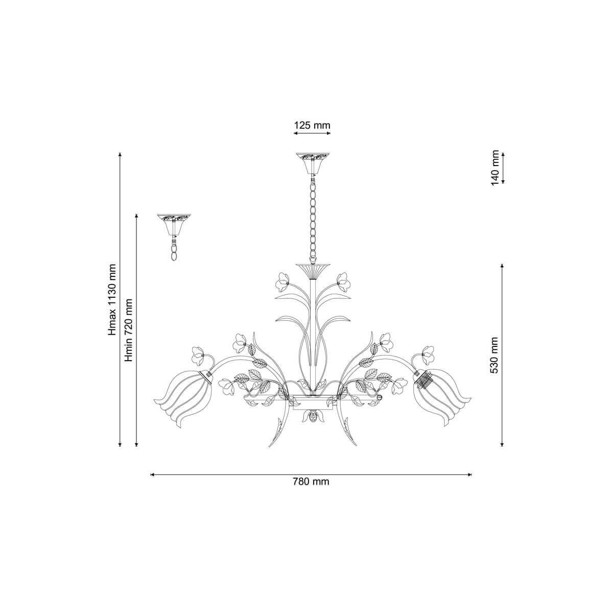 Люстра Fiori Di Rose 106.8