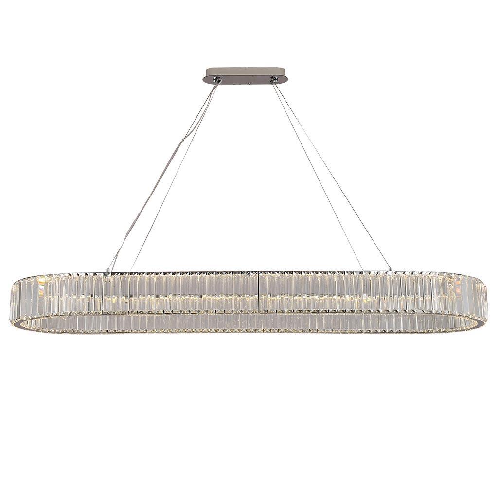 Подвесной светильник 8445/140 oval chrome